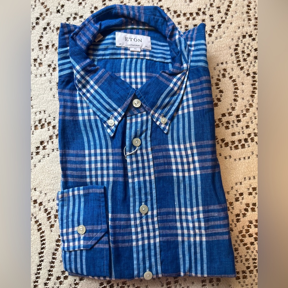 ETON Linen Dress Shirt